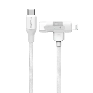 Momax 1-Link Flow Duo 2in1 USB-C To USB-C + lightning Cable 1.5m