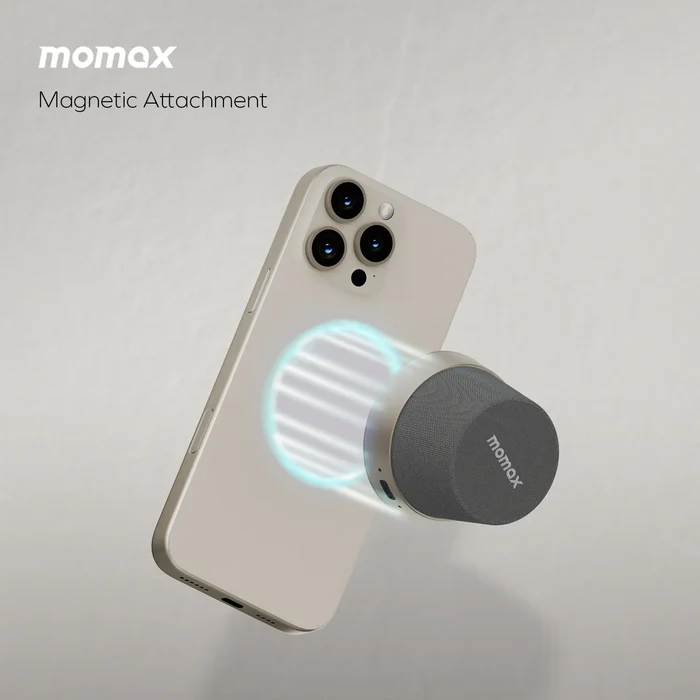 Momax 1-vibe Go Magnetic Wireless Speaker - Image 4