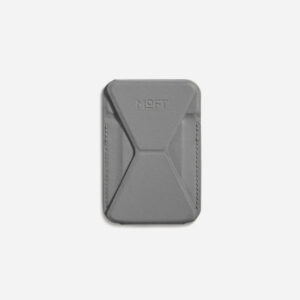 MOFT Snap-on Phone Stand & Wallet MOVAS™ – MagSafe Compatible – Cool Gray