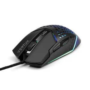 VERTUX MOUSE – Katana 6 Buttons Hex-Shell Wired RGB Gaming Mouse
