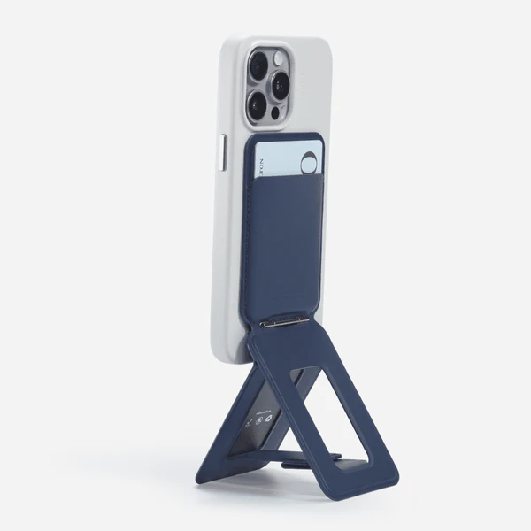 MOFT Snap Invisible Phone Tripod WALLET (MOVAS) - Navy Blue