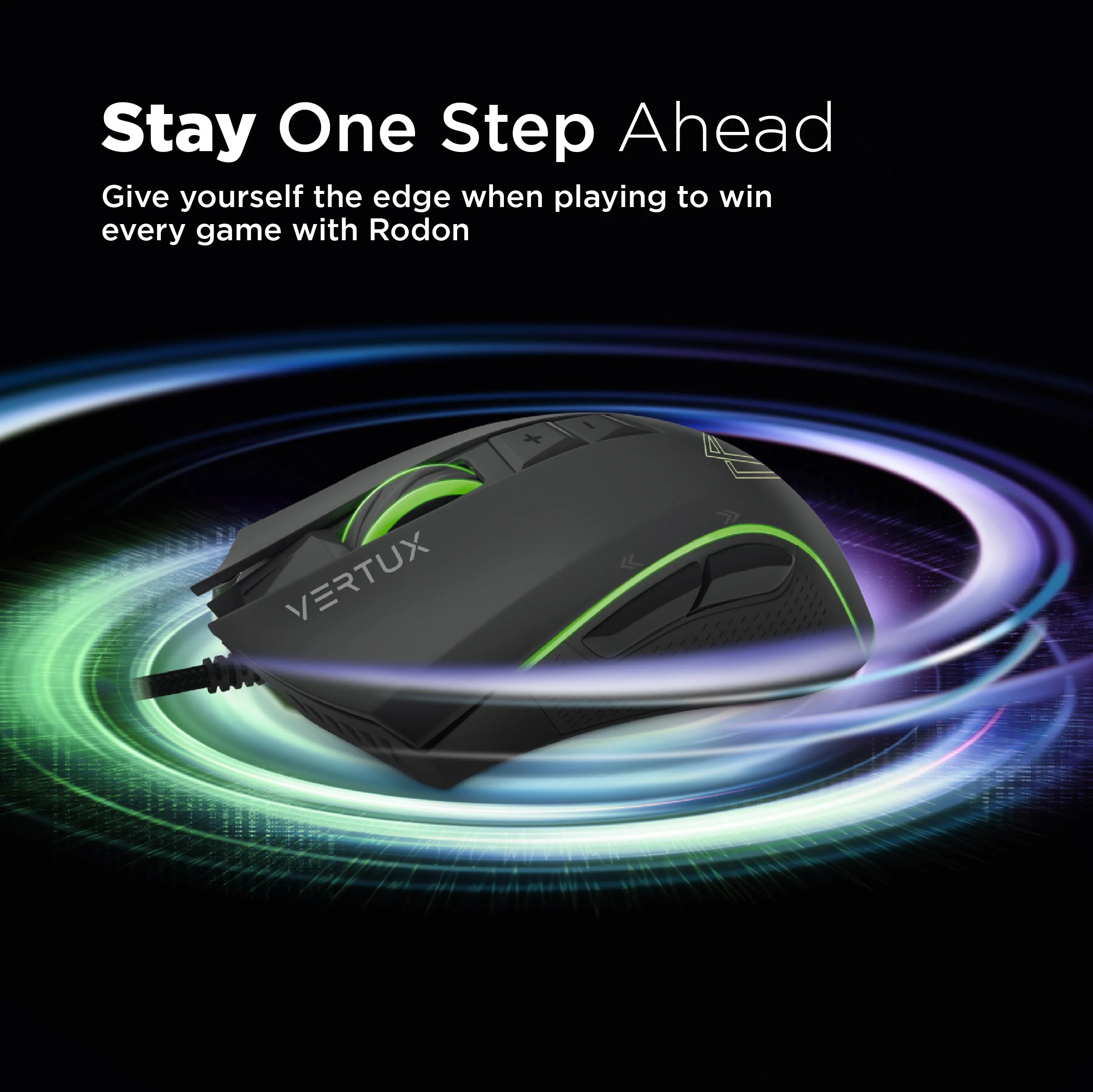 VERTUX Rodon ActFast Ultimate Performance Gaming Mouse - Image 4