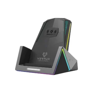 Vertux Charge-Qi 15W Pro-Gaming Wireless Charging Station