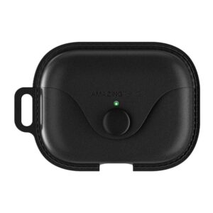 Amazingthing Marsix Pro Leatherette Case Airpod Pro/Pro2 – Black
