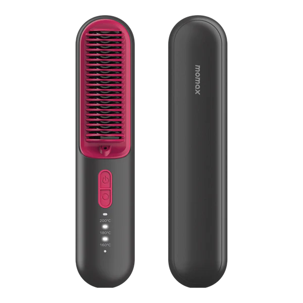 Momax Ultra Sleek Cordless Hair Straightener Brush - Image 2