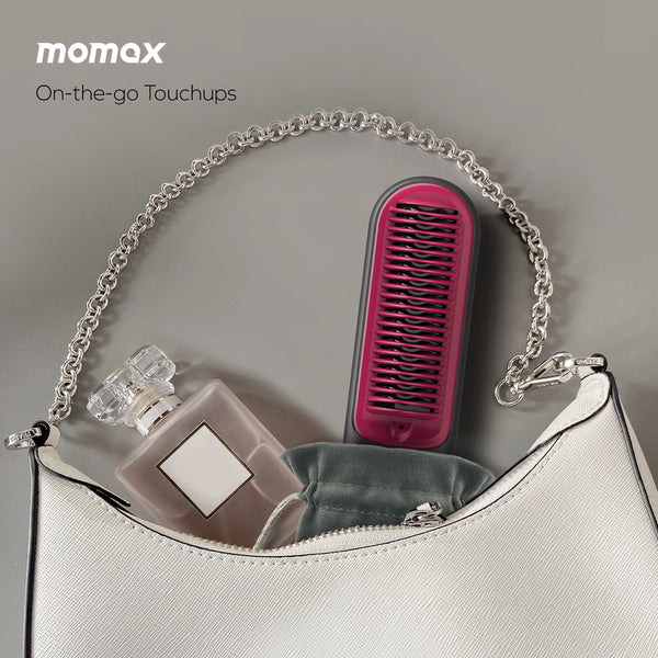 Momax Ultra Sleek Cordless Hair Straightener Brush - Image 6