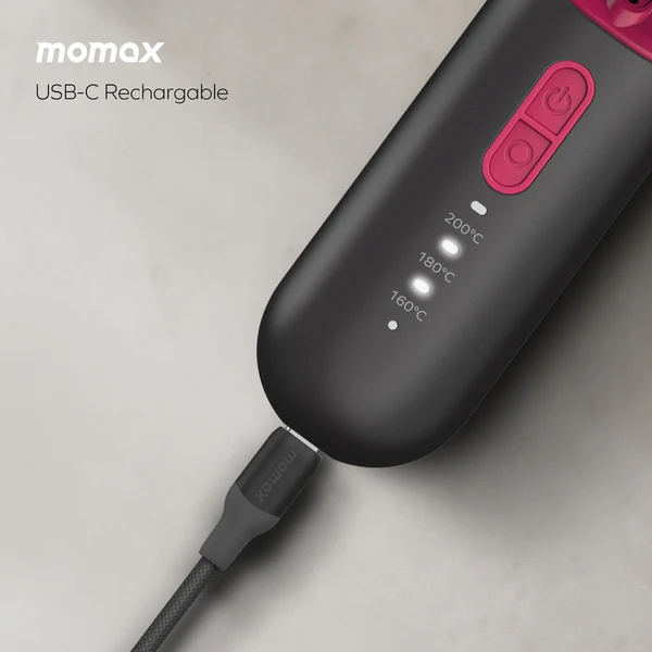 Momax Ultra Sleek Cordless Hair Straightener Brush - Image 8