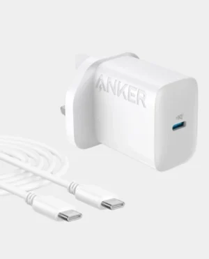 Anker 20W Mobile Charger with USB-C to USB-C Cable | Power Delivery Fast Charging