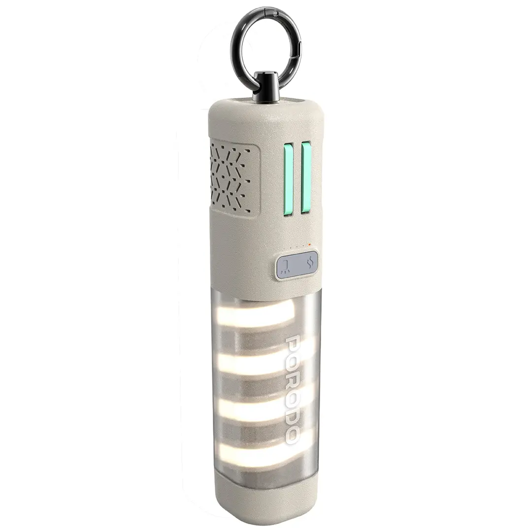 Porodo PowerBeam 5000mAh Power Bank with Built-In Flashlight - Image 2