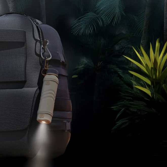 Porodo OneGear with 5000mAh Power Bank with Flashlight & Lighter - Image 4