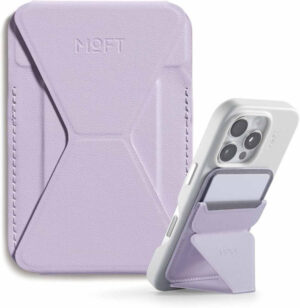MOFT Snap-On iPhone Stand & Wallet – Peony（MOVAS）