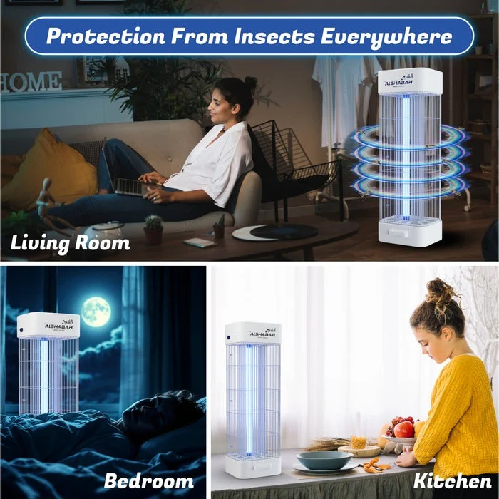 Alshabah Flying Insects Killer 3800 V Electric Bug Zapper - Image 5
